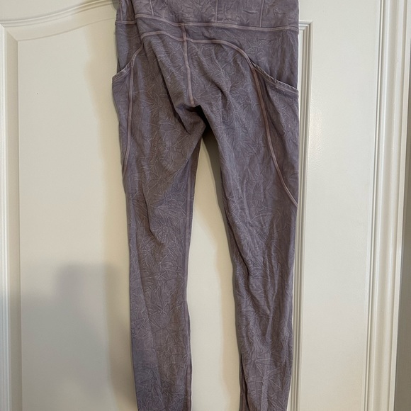 Lululemon ice dye fast and free leggings WORN ONCE - Picture 1 of 5